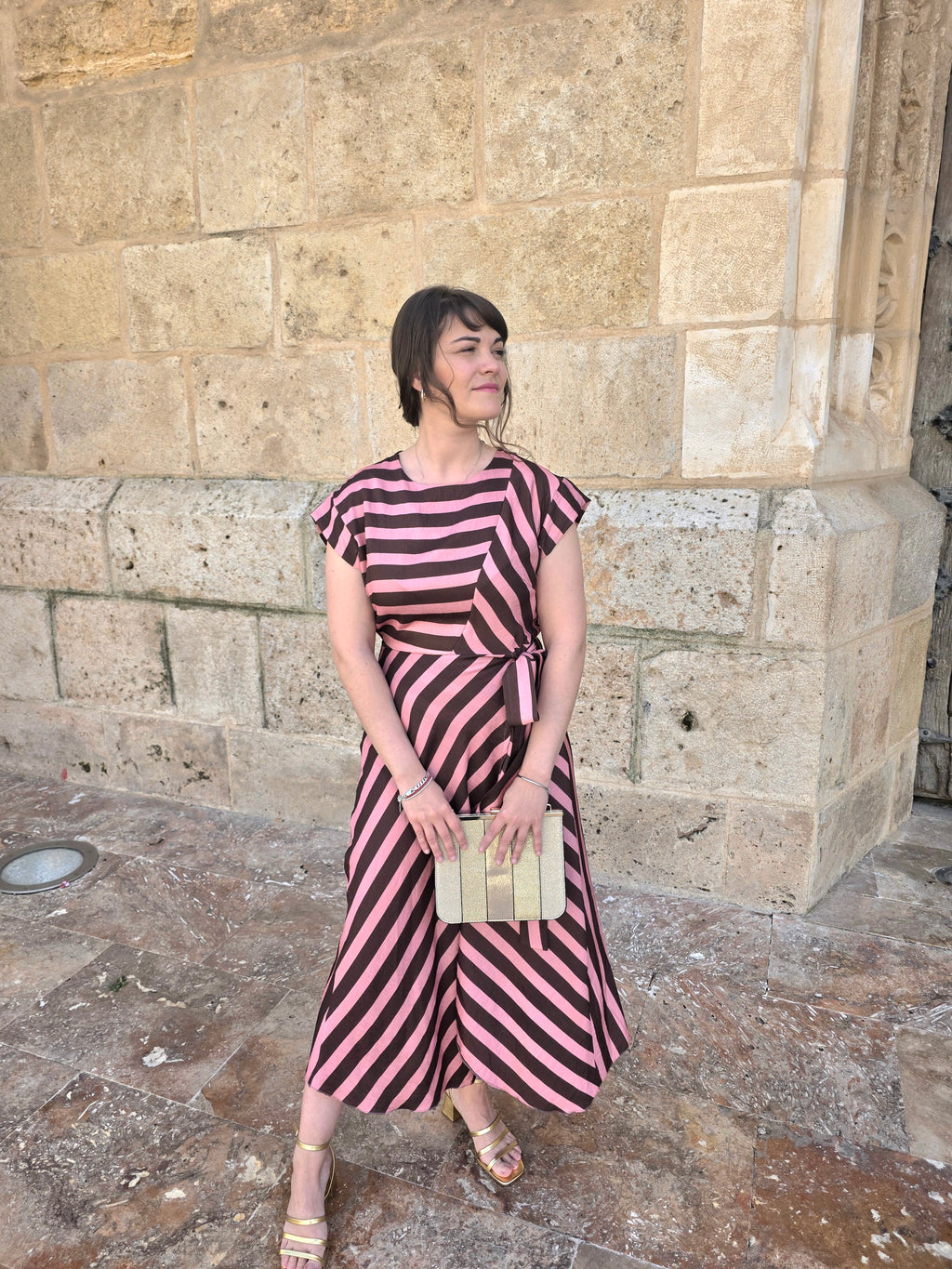 Vestido Olivia marrón