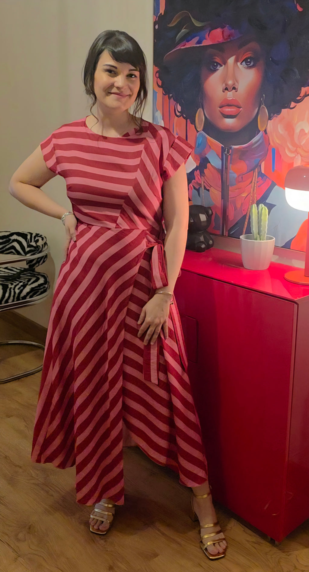 Vestido Olivia Rojo