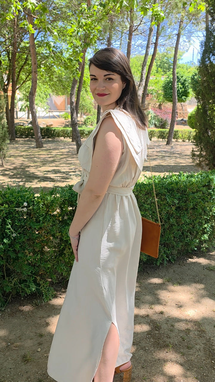 Vestido Mykonos Beige