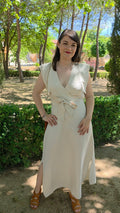 Vestido Mykonos Beige