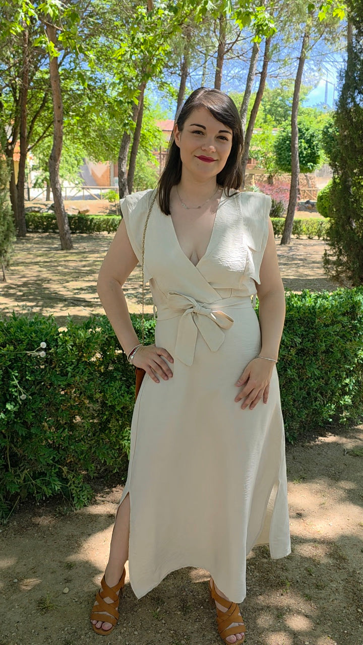 Vestido Mykonos Beige