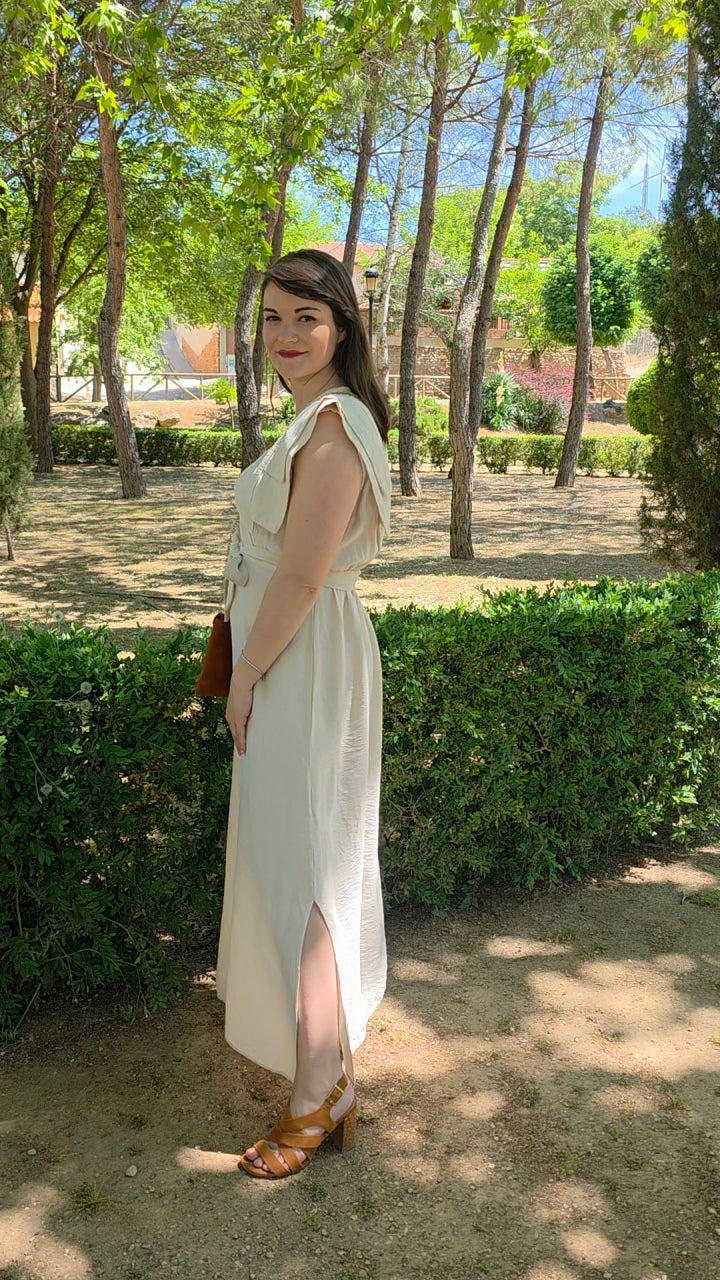 Vestido Mykonos Beige