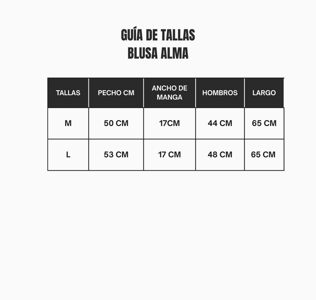 Blusa Alma