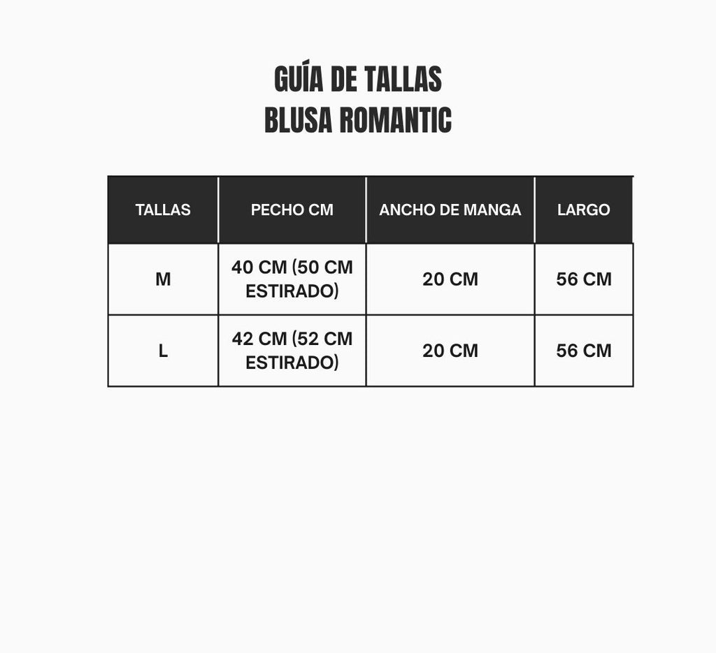 Blusa Romantic